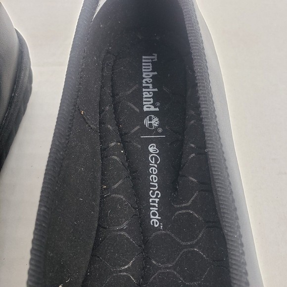 Timberland BRADSTREET ULTRA Ballerina Ballet Black Leather Flats Size 5.5 - Picture 13 of 16